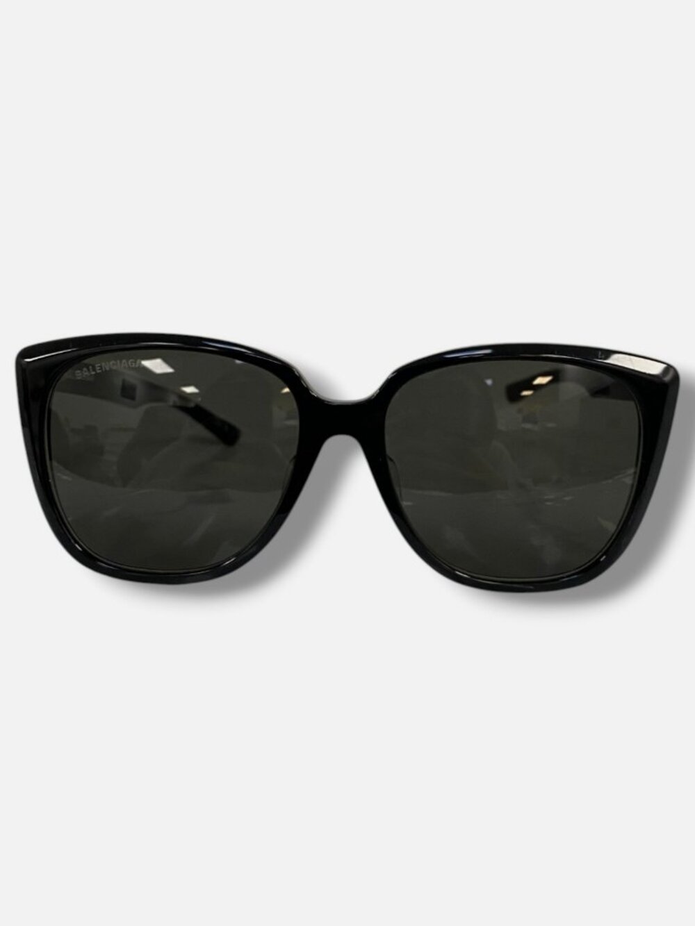 Balenciaga BB0175SA Women's Black Butterfly Sunglasses 57-17-145